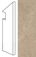 Плинтус Atlas Concorde Italy Marvel Edge Elegant Sable Battiscopa Sag.DX арт-AFBT — фото 1, Плинтус