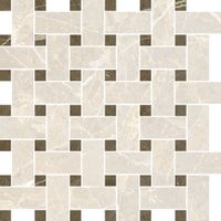 Мозаика Vitra Marmori Пулпис Микс Кремовый арт-K945624LPR — фото 1, Мозаика