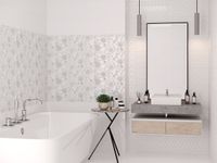 Декор Gracia Ceramica Blum White decor 01 арт-010300000235 — фото 2, Декор