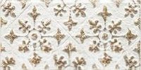 Декор Impronta italgraniti Square Wall Bianco Formelle Oro Dec арт-SQ01DA — фото 1, Декор