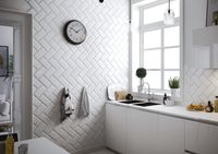 Настенная плитка Equipe Metro White 20 арт-13923 — фото 1, Настенная плитка