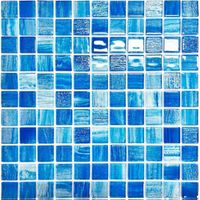 Мозаика Orro Mosaic Glass Blue Bay арт-BLUE BAY 25*25*4мм — фото 1, Мозаика