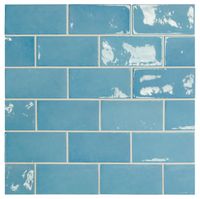 Настенная плитка Equipe Village Azure Blue 6.5 арт-25629 — фото 2, Настенная плитка