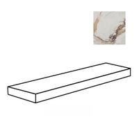 Угловая ступень Flaviker PI.SA Supreme Evo Angolare Top Sx Antique White Lux Ret арт-0004923 — фото 1, Ступени и клинкер