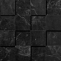 Мозаика Atlas Concorde Italy Marvel Pro Noir St.Laurent Mosaico 3D арт-ADQB — фото 1, Мозаика