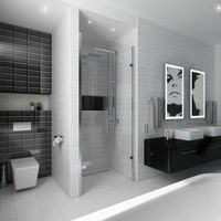 Настенная плитка Vitra Metro Tiles Черный Глянцевый арт-K537744 — фото 4, Настенная плитка