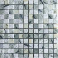 Мозаика Starmosaic Wild Stone Green Marble 23x23 арт-JMST2502 — фото 1, Мозаика