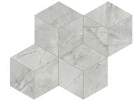 Мозаика Atlas Concorde Italy Marvel X Grey Cloud Esagono Silk арт-AF8O — фото 1, Мозаика