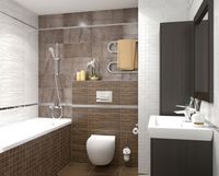 Бордюр Laparet Metallica Черный арт-AD\C531\34011 — фото 2, Бордюр