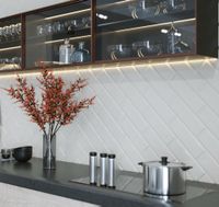 Товар: Настенная плитка Golden Tile The Wall Мятная Грань арт-6LL051 - фото 3 Настенная плитка Golden Tile The Wall Мятная Грань арт-6LL051 — фото 3, Настенная плитка