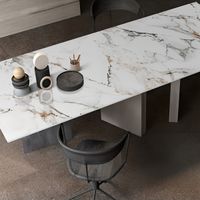 Керамогранит Motto 15mm Arabescato Gold Glossy арт-N100143 — фото 1, Керамогранит