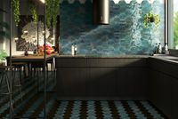 Настенная плитка Ribesalbes Hope Hex Nero Graphito Glossy арт-PT03127 — фото 7, Настенная плитка