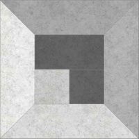 Керамогранит ProGRES Megapolis Beton Grey Deco Серые арт-737496 — фото 1, Керамогранит