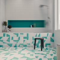 Напольная плитка WOW Duo Cyan арт-121891 — фото 15, Напольная плитка