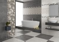 Настенная плитка Lasselsberger (LB-Ceramics) Фиори Гриджио Светло-серый арт-1064-0104 — фото 2, Настенная плитка