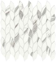 Мозаика Atlas Concorde Italy Marvel Shine Statuario Supremo Mosaico Twist Silk арт-A4WQ — фото 2, Мозаика