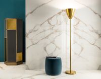 Керамогранит Lea Ceramiche Slimtech Delight Calacatta oro Levigato арт-LSXDLX0 — фото 10, Керамогранит