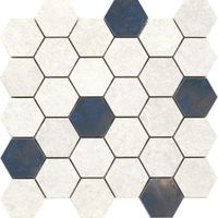 Мозаика Peronda Grunge Floor White Hexa арт-27959 — фото 1, Мозаика