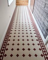 Керамогранит Metlah.Store York M6131/ Красный белый арт-7102 — фото 7, Керамогранит