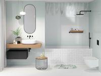 Панно Cersanit Gradient Листья зеленый арт-GR2T021DT — фото 5, Панно