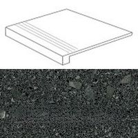 Ступень Arcana Ceramica Stracciatella Miscela R Grafito арт-8EB7 — фото 1, Ступени и клинкер