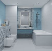 Настенная плитка Belleza Дижон Бирюза арт-00-00-5-08-01-71-2320 — фото 1, Настенная плитка