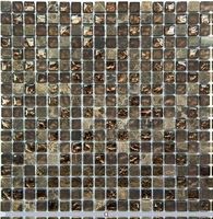 Мозаика NSmosaic Exclusive S-834 арт-S-834 стекло (15х15х8) 305*305 — фото 1, Мозаика