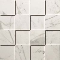 Мозаика Atlas Concorde Italy Marvel Pro Statuario Select Mosaico 3D арт-ADP6 — фото 1, Мозаика