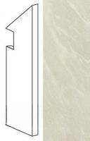 Плинтус Atlas Concorde Italy Marvel Edge Imperial White Battiscopa Sag.DX арт-AFBY — фото 1, Плинтус