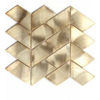 Мозаика Moreroom Stone Stamping Aluminum Gold арт-S122 — фото 1, Мозаика