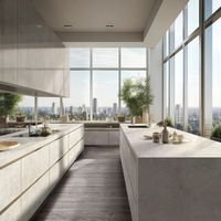 Керамогранит Marazzi Ragno Realstone Travertino Struttura 3D Canneto Vein Titanio Rett арт-RCC1 — фото 8, Керамогранит