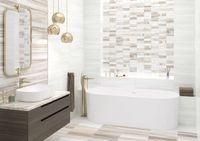 Бордюр Delacora Palissandro Metallic Gold арт-BW0MEA09 — фото 2, Бордюр