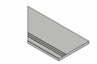 Italon Magma (Магма) X2 Сильвер бортик Грип Левый арт-620090001341 — фото 1, Спец. Элемент