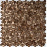 Мозаика Moreroom Stone Stamping Aluminum Copper арт-S063 — фото 1, Мозаика