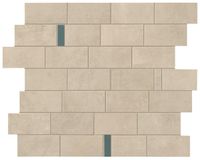 Мозаика Atlas Concorde Italy Boost Pro Cream Minibrick Pro Blue арт-9BMV — фото 1, Мозаика