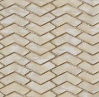 Мозаика Мозаика Herringbone White Beige Nat арт-JS1041RZ-M1 — фото 1, Мозаика