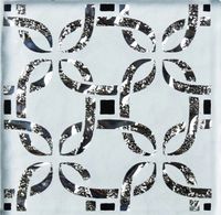 Товар: Вставка Роскошная Мозаика Напольные вставки Ажур Серый арт-ВБ 06 - фото 1 Вставка Роскошная Мозаика Напольные вставки Ажур Серый арт-ВБ 06 — фото 1, Вставка