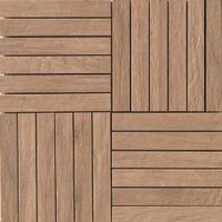 Керамогранит Casalgrande Padana Tavolato Quadrotte Marrone Chiaro арт-3701243 — фото 1, Керамогранит