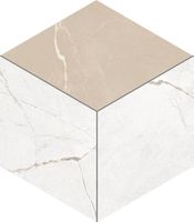 Мозаика Estima Nolana NL00/NL01 Cube White Непол арт-70772 — фото 3, Мозаика