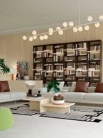 Керамогранит Laminam Hado Travertino Silver Rain 3,5mm арт-LAMF011841_IT — фото 8, Керамогранит