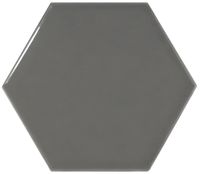 Настенная плитка Equipe Scale Hexagon Dark Grey арт-21913 — фото 3, Настенная плитка