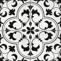 Керамогранит Cersanit Sevilla Пэчворк белый арт-SE4R053D-69 — фото 1, Керамогранит