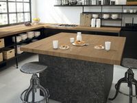 Керамогранит Grespania Blue Stone Coverlam Negro 12mm арт-88BS916 — фото 2, Керамогранит