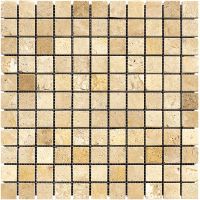 Мозаика Natural Adriatica Travertine арт-M090-25P — фото 1, Мозаика