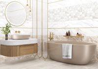 Бордюр Alma ceramica Fresco Gold арт-BWM51MET808 — фото 4, Бордюр