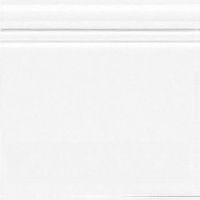 Цоколь Ceramiche Grazia Boiserie Zoccolo Bianco Matt арт-ZO01 — фото 1, Ступени и клинкер