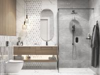 Настенная плитка Cersanit Marmo Белый арт-A16796 — фото 10, Настенная плитка