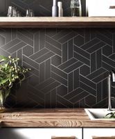 Настенная плитка Equipe Scale Hexagon Black Matt арт-21909 — фото 2, Настенная плитка