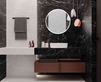 Керамогранит Laparet Intense Nero чёрный матовый карвинг арт-LP6012G0121R — фото 2, Керамогранит