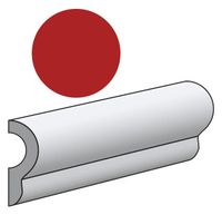 Бордюр Equipe Metro London Rosso арт-21068 — фото 1, Бордюр